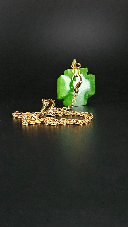 Bright Green Pendant