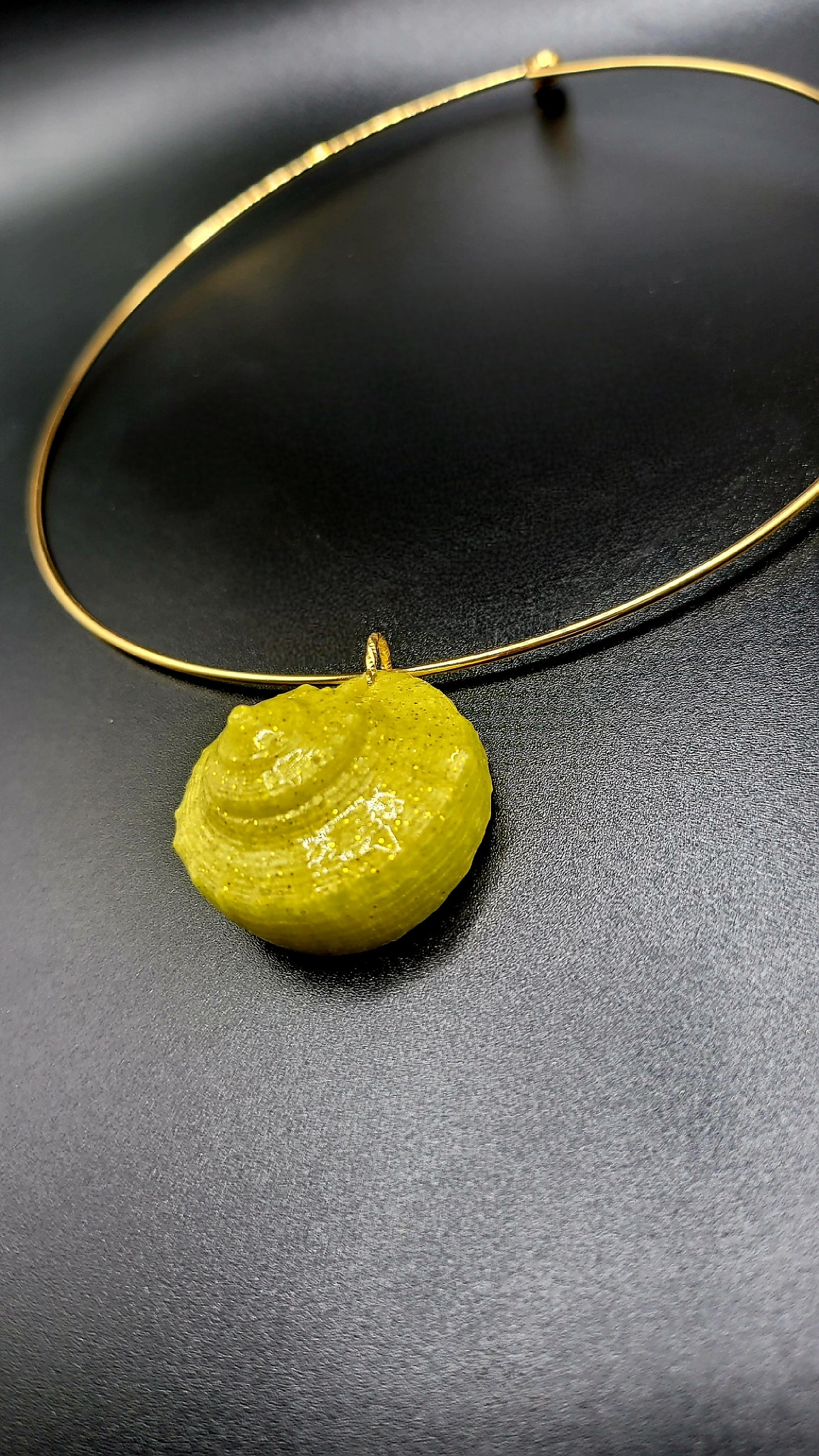 Bright Yellow Pendant