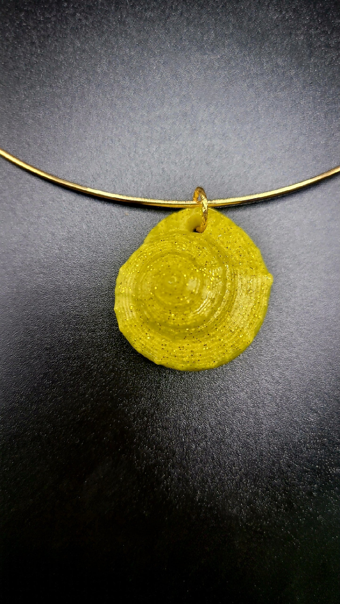 Bright Yellow Pendant