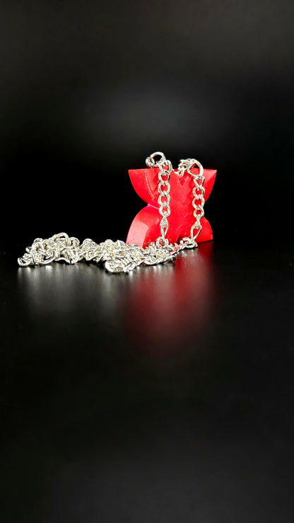 Pinkish Red Pendant