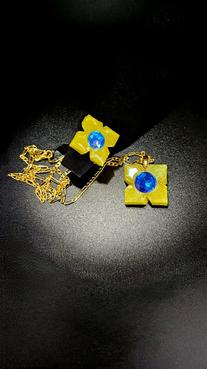 Yellow Jewelry Set